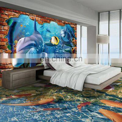 Cheap price 3d inkjet hall wall 3d print floor 3d ceramic tiles