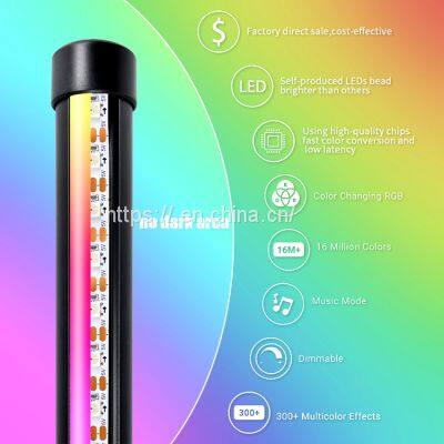 Stand Lights Floor Shell White Black Available Modern RGB Color Changing Tripod LED Floor Lighting Show Light up Tiles photo-4