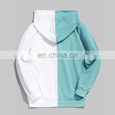 High quality hooded Hoodies for Men cotton Fabric Pullover hoodie plus size Cotton Blank Design