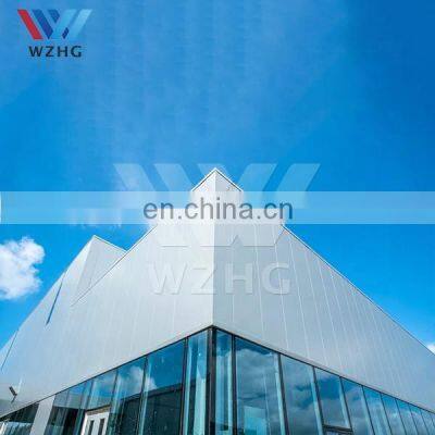 Prefabricated Frame Hangars And Warehouses Metal Structures Construction High Strength High-quality Russian Steel