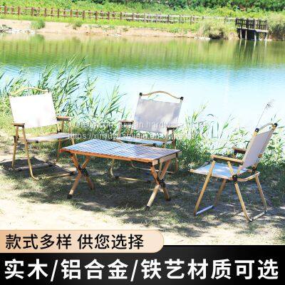 Outdoor Folding Chair Picnic Camping Portable Kermit Chair