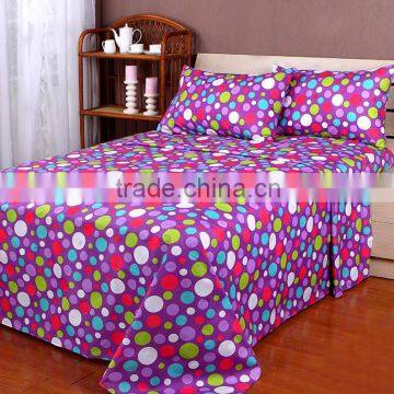 4PCS Microfiber Printed Bed Sheets Made in Indian Style                        
                                                Quality Choice