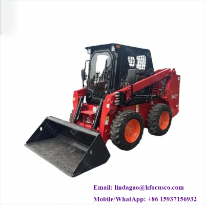 2024 Latest Model LiuGong 3.8Ton Wheel Skid Steer Loader CLG385B With High Flow Hydraulic System