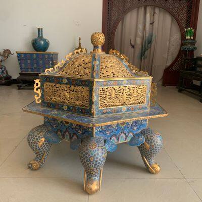 Chinese porcelain cloisonn é handicrafts, handmade ornaments, vases, mythical beasts, furniture decoration