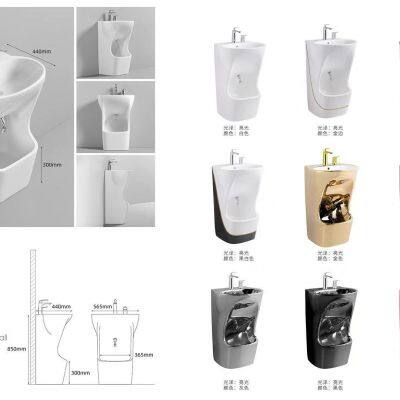 Muslim Quality Ceramic Bathroom Wash Feet Sink for Home Using photo-4