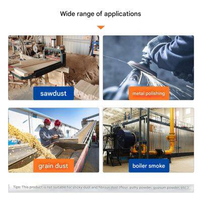 Bag Duster 750W Portable Industrial Dust Collector Cyclone Vacuum Cleaner for Woodworking photo-3