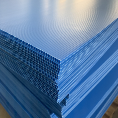 Plastic Sheets Corflute Sheet Coroplast Corrugated PP Twin Wall Board