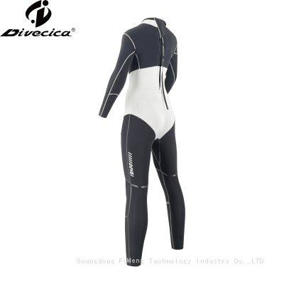 Waterwear Fullset Free Diving Fullsuit SBR Blindstitched Wetsuit Neoprene Stuff for Scuba photo-4
