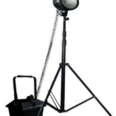 High Capacity Rechargeable Mobile LED Floodlight for Construction Site and Camping