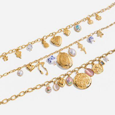 Hypoallergenic Stainless Steel Necklace Titanium Nitride Coated For Daily Wear Comfort
