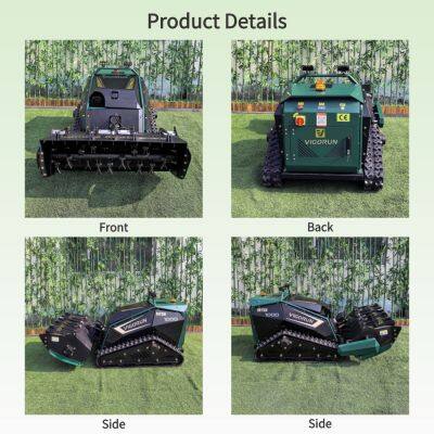 Vigorun Mtsk1000 Remote Control Lawn Mower Electric Start Trinciaerba Telecomandato Robotic Forestry Mulcher photo-3