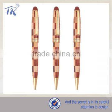 China Cheap Fashion Design Wooden Ball Pen