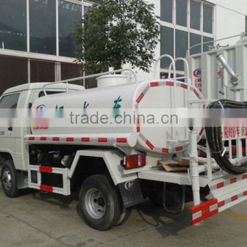 2015 Foton super mini 1T mini tanker truck sale,small water tanker truck