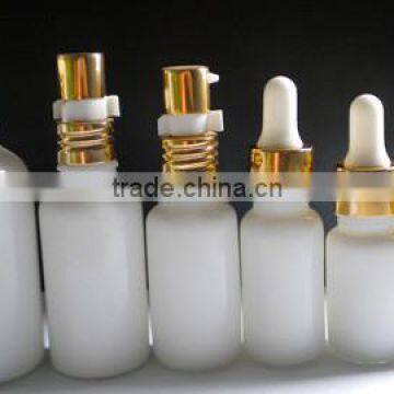 5ml-100ml white essential oil glass bottle, white colour essential oil bottle