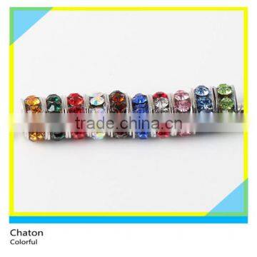 Hotfix Pointback Rhinestone Dazzling Colorful Chaton SS6 2mm