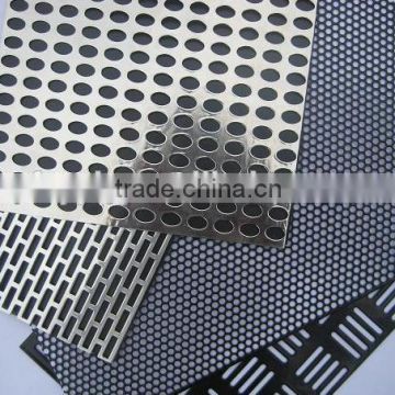 201 1mm thick stainless steel perforated plate