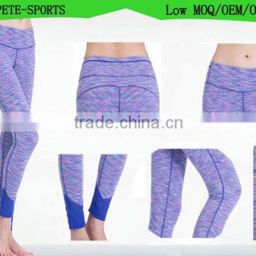 (OEM/ODM Factory)Wholesale Dry Fit yoga pants for women,Custom fabric