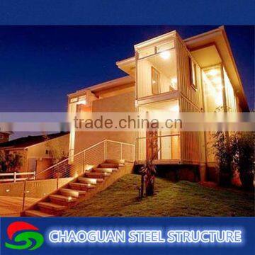 Professional manufacturers of modular house building,nice prefabricated villa china supplier