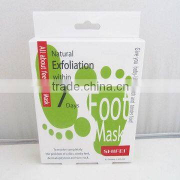 SHIFEI natural exfoliation within 7 days foot mask