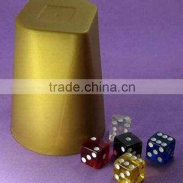 High quality dice set, dice cups
