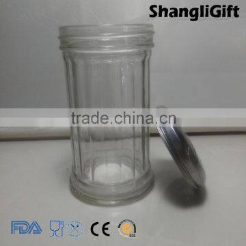 Large Tall Glass Spice Storage Jar