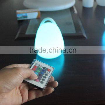 Small rechageable LED table lights and lighting with remote control YXF-1924