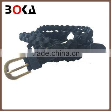 // modern design knitted belt with needle // buckle for wholesale,hot selling fashion belt //