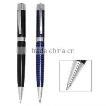 streamline texture metal ball pen for promotional