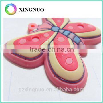 High Qualiy 3d Heart Shape Hard Pvc Rubber Key Chain photo-4
