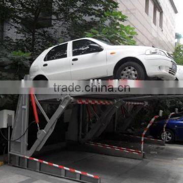 office two layers parking lifts systems