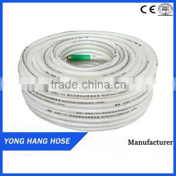 8.5mm White Braided High Pressure Pvc Hose Pipe For Asia Market
