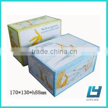 Straight angle chocolate tin box