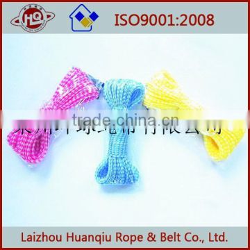 pp braided rope used in clothesline rope