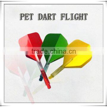 Red/Green/Yellow Plastic dart flights/PET flights