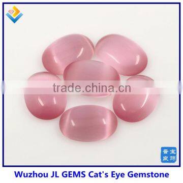 Light Pink Cat's Eye Stone,Oval Cut 1mm to 20 mm ,other Color Also Avaliable photo-6