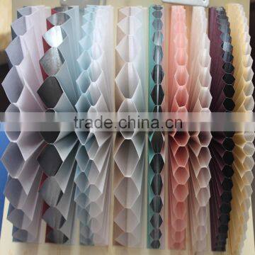 Factory custom made roller sun cellular shade/roller blinds/ High foaming with white background, 100%