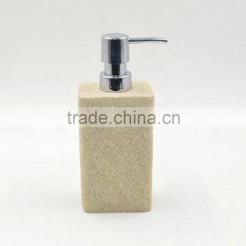 Natrual Polyresin Sandstone Bathroom Accessories Set for Hotel and Home photo-2