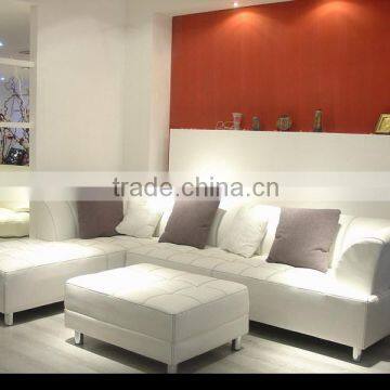 Modern living room sofa set with metal feet KW368