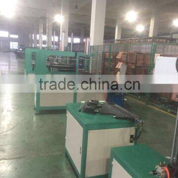 Fin type multiple effective evaporator making machine