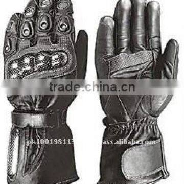 motorbike leather gloves