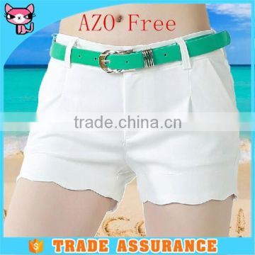 Summer american style white women adult shorts