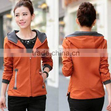 2014 new design outdoor jacket for woman