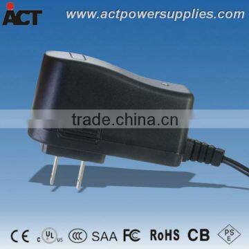 CE approved UL listed 12v 1 amp power supply adapter