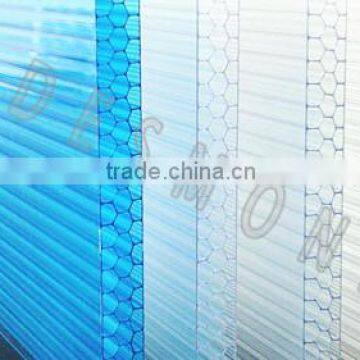 polycarbonate hollow sheet 10 -year warranty /pc hollow sheet pc sheet