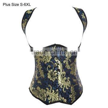 Plus Size 6XL open hot sex women photo underbust body shaper super slimming waist training corset