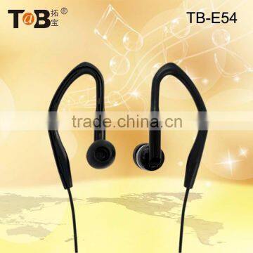 Light weight sport earhook earphone/headphone china manufacturer