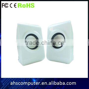 Brief fashion good quality 2.0 USB mini speaker