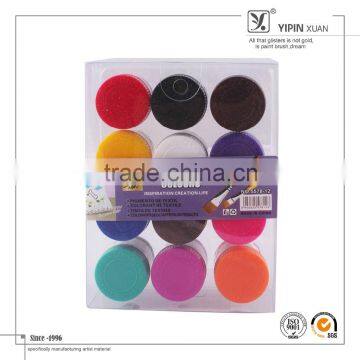 Best Selling Non-toxic 12 Colours Bulk Fabric Color Paint In Tube