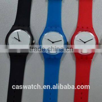 OEM/ODM Fashion silicone jelly watch