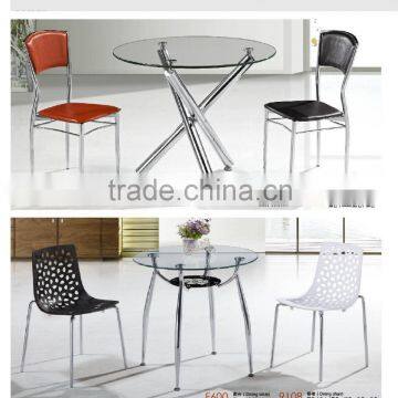 round small glass top coffee table factory sell directly YY24